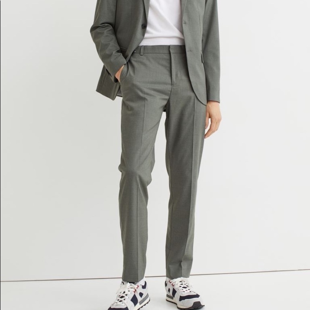 Men’s Slim Suit Pants